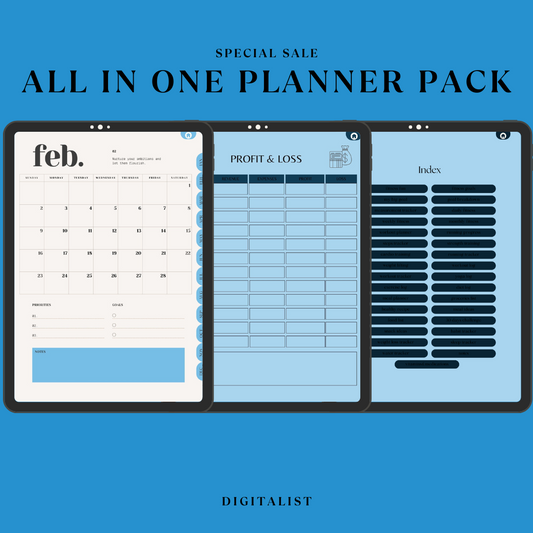 ALL IN ONE PLANNER PACK