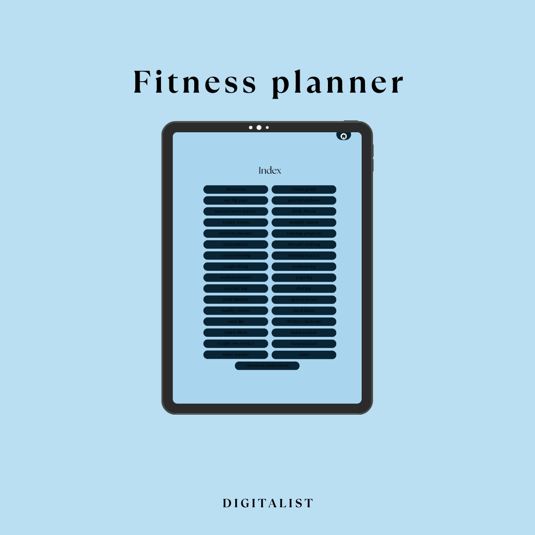 Fitness planner